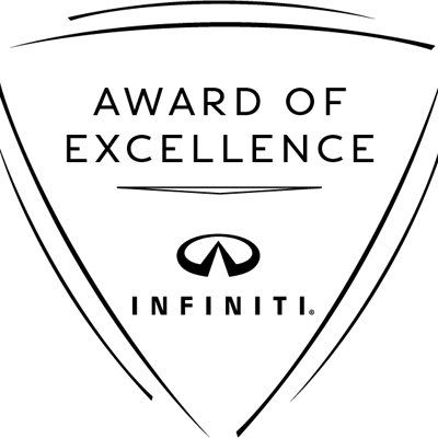 INFINITI Award of Excellence badge