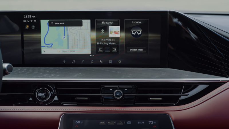 2025 INFINITI tech features
