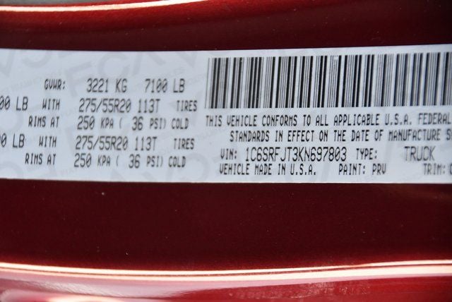 2019 RAM 1500 Laramie