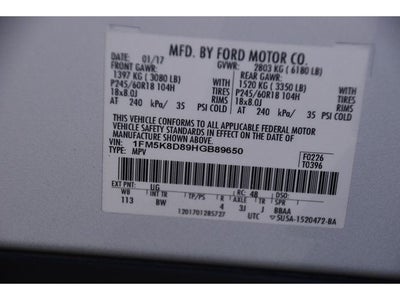 2017 Ford Explorer XLT