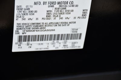 2016 Ford Explorer Limited