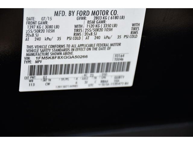 2016 Ford Explorer Limited