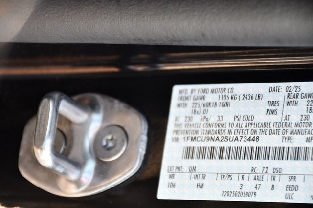 2025 Ford Escape ST-Line Select