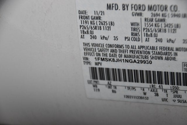 2022 Ford Explorer Timberline