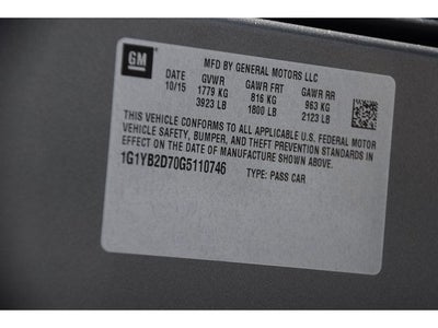 2016 Chevrolet Corvette Stingray 1LT