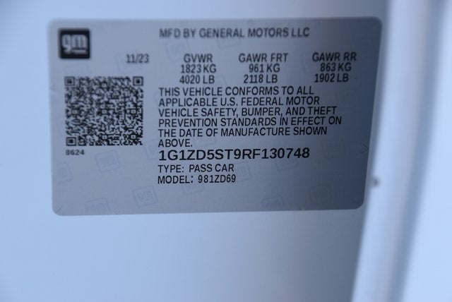 2024 Chevrolet Malibu LT 1LT