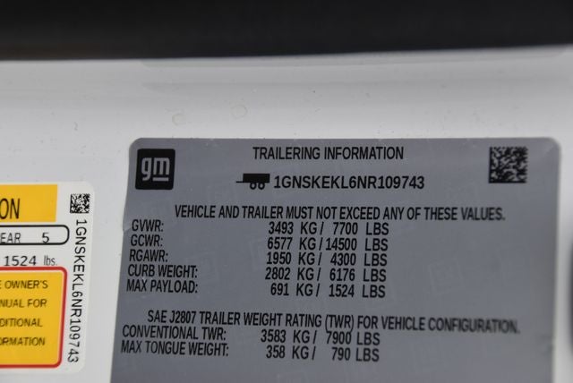 2022 Chevrolet Suburban RST