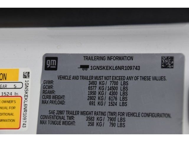 2022 Chevrolet Suburban RST