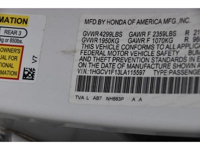 2020 Honda Accord LX