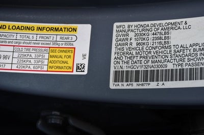 2022 Honda Accord Sport