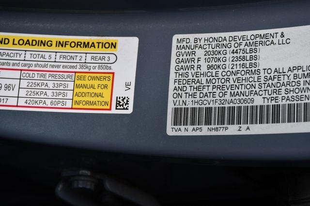 2022 Honda Accord Sport
