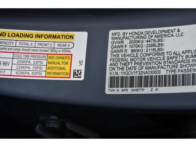 2022 Honda Accord Sport
