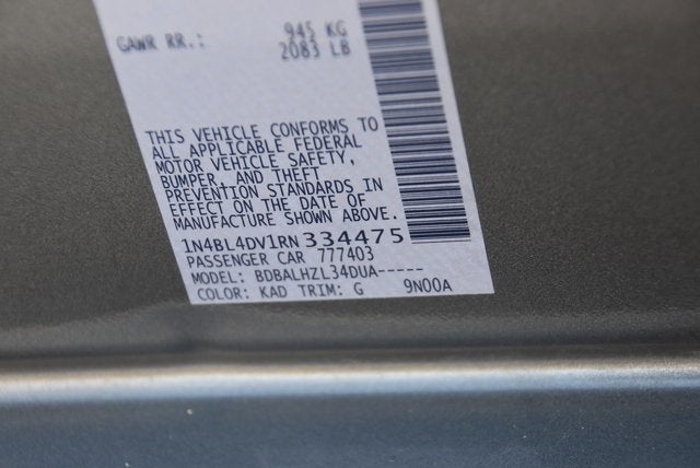 2024 Nissan Altima 2.5 SV