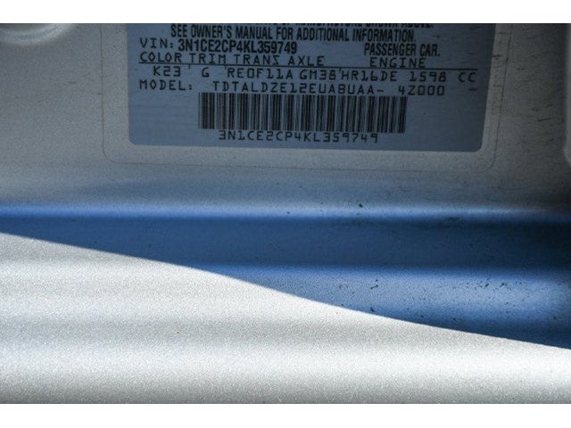 2019 Nissan Versa Note SV