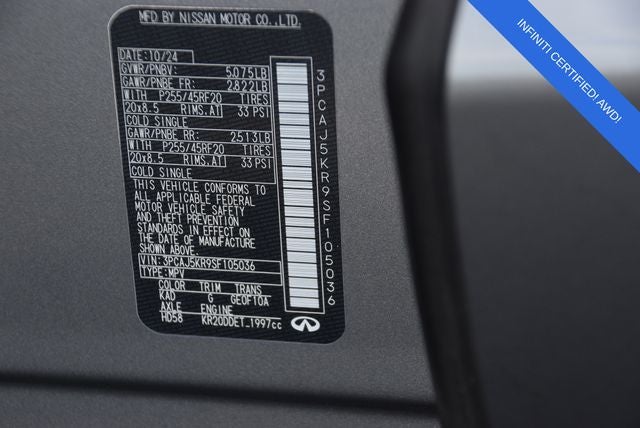 2025 INFINITI QX55 Essential AWD