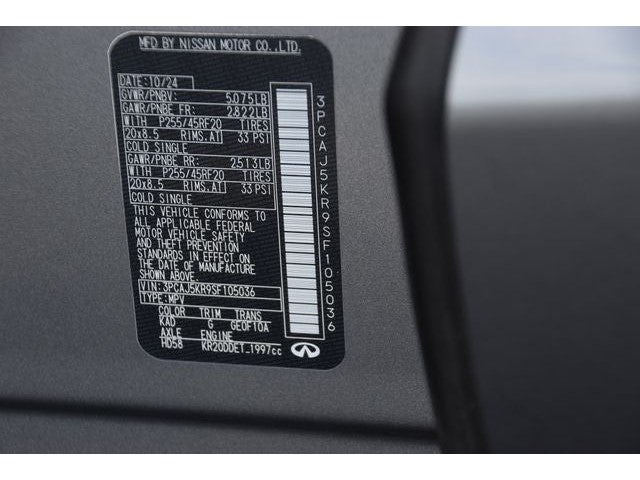 2025 INFINITI QX55 Essential AWD