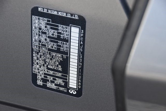 2022 INFINITI QX55 SENSORY