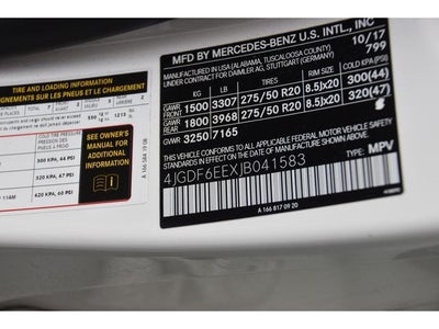 2018 Mercedes-Benz GLS GLS 450 4MATIC®