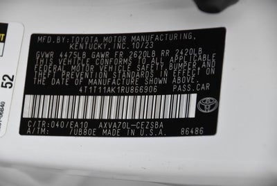 2024 Toyota Camry SE