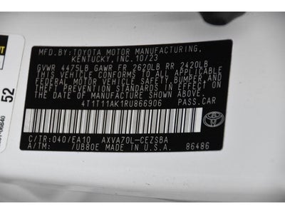 2024 Toyota Camry SE