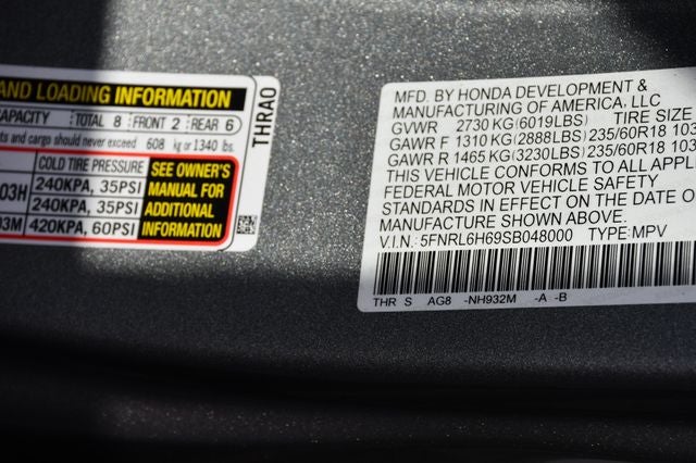 2025 Honda Odyssey EX-L