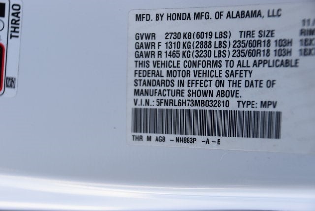 2021 Honda Odyssey EX-L