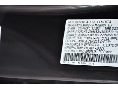 2025 Honda Pilot Black Edition