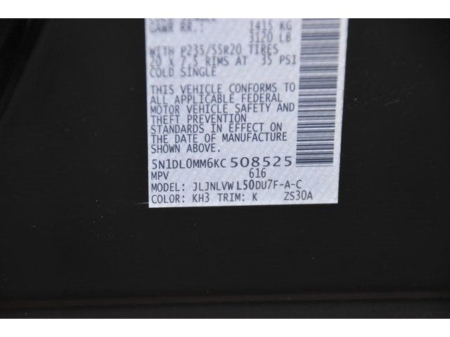 2019 INFINITI QX60 LUXE AWD