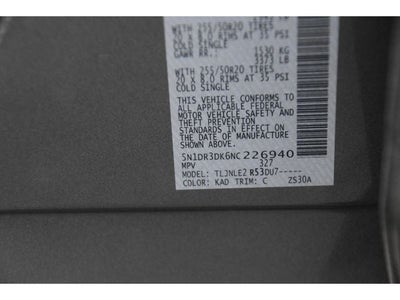 2022 Nissan Pathfinder Platinum