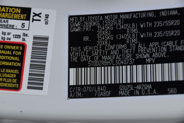 2020 Toyota Highlander Limited