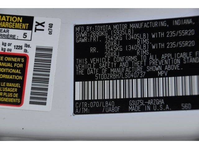 2020 Toyota Highlander Limited