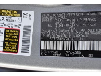 2021 Toyota Highlander Platinum