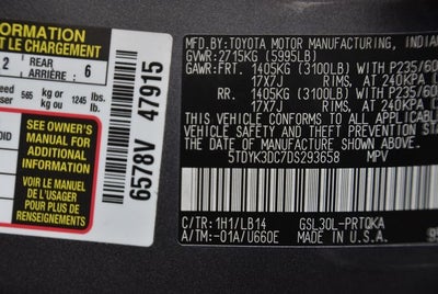 2013 Toyota Sienna XLE