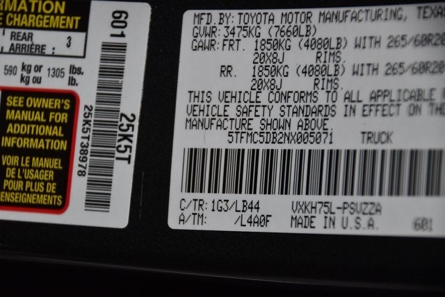 2022 Toyota Tundra Hybrid 1794 Edition