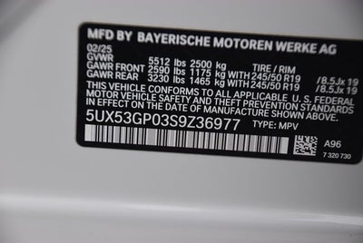 2025 BMW X3 30 xDrive