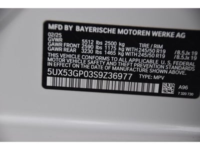 2025 BMW X3 30 xDrive