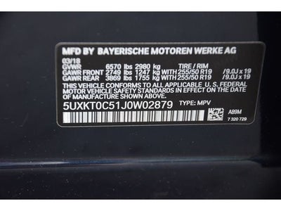 2018 BMW X5 xDrive40e