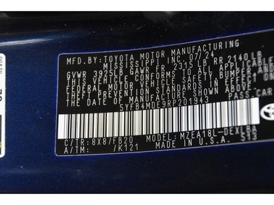 2024 Toyota Corolla LE