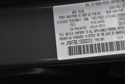 2025 Mazda Mazda CX-5 2.5 S Select Package