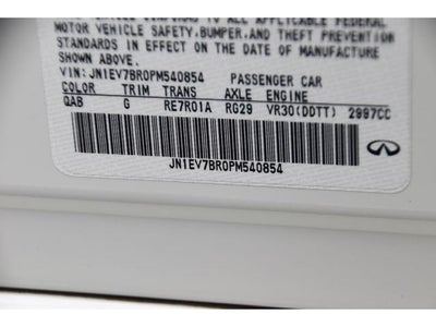 2023 INFINITI Q50 LUXE AWD