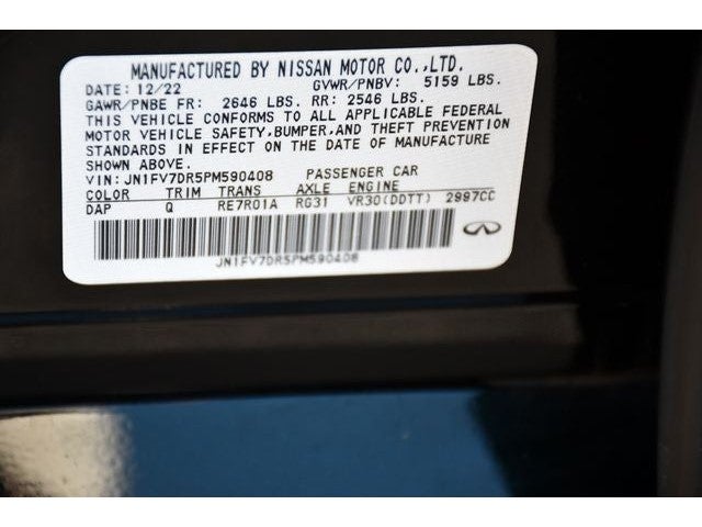2023 INFINITI Q50 RED SPORT 400 AWD