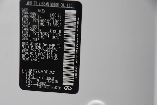 2024 INFINITI QX80 PREMIUM SELECT 4WD