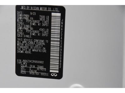 2024 INFINITI QX80 PREMIUM SELECT 4WD