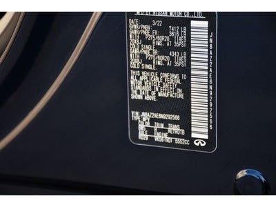 2022 INFINITI QX80 LUXE 4WD