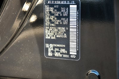2022 INFINITI QX80 PREMIUM SELECT 4WD