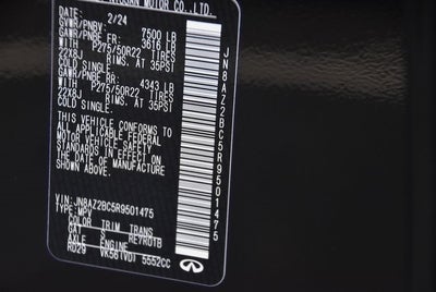 2024 INFINITI QX80 SENSORY 4WD