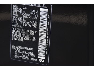 2024 INFINITI QX80 SENSORY 4WD