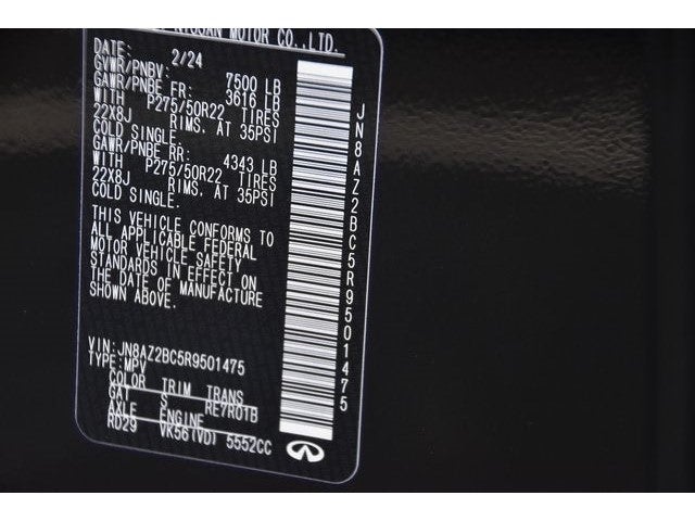 2024 INFINITI QX80 SENSORY 4WD