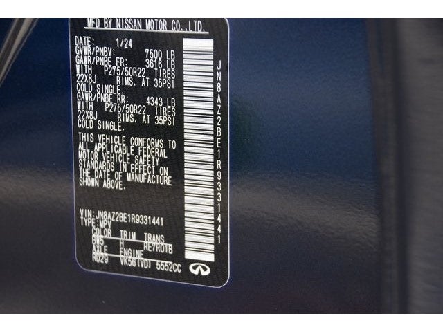 2024 INFINITI QX80 SENSORY 4WD