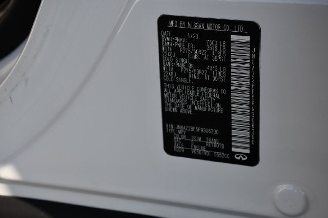 2023 INFINITI QX80 SENSORY 4WD